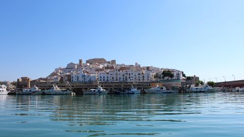 Vista del Castillo de Peñíscola