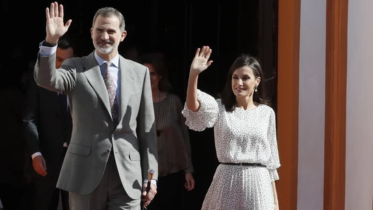 Los Reyes de España visitan Almonta Los Reyes de España visitan Almonta