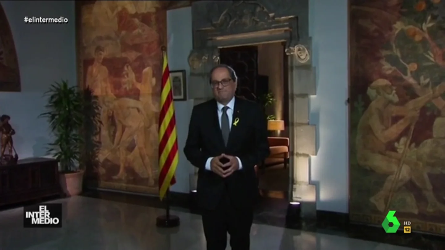 Vídeo Manipulado - Quim Torra se pone serio y da su opinión sobre el sueño de la Juve de tener a Messi y Guardiola Vídeo Manipulado - Quim Torra se pone serio y da su opinión sobre el sueño de la Juve de tener a Messi y Guardiola