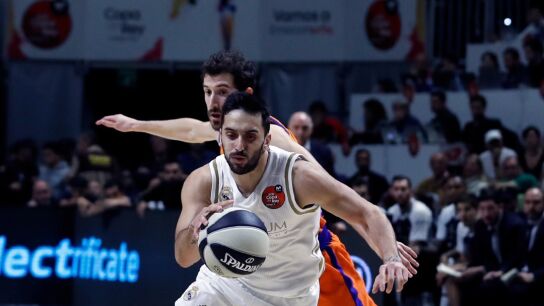 Facundo Campazzo, durante el partido de Copa ante el Valencia