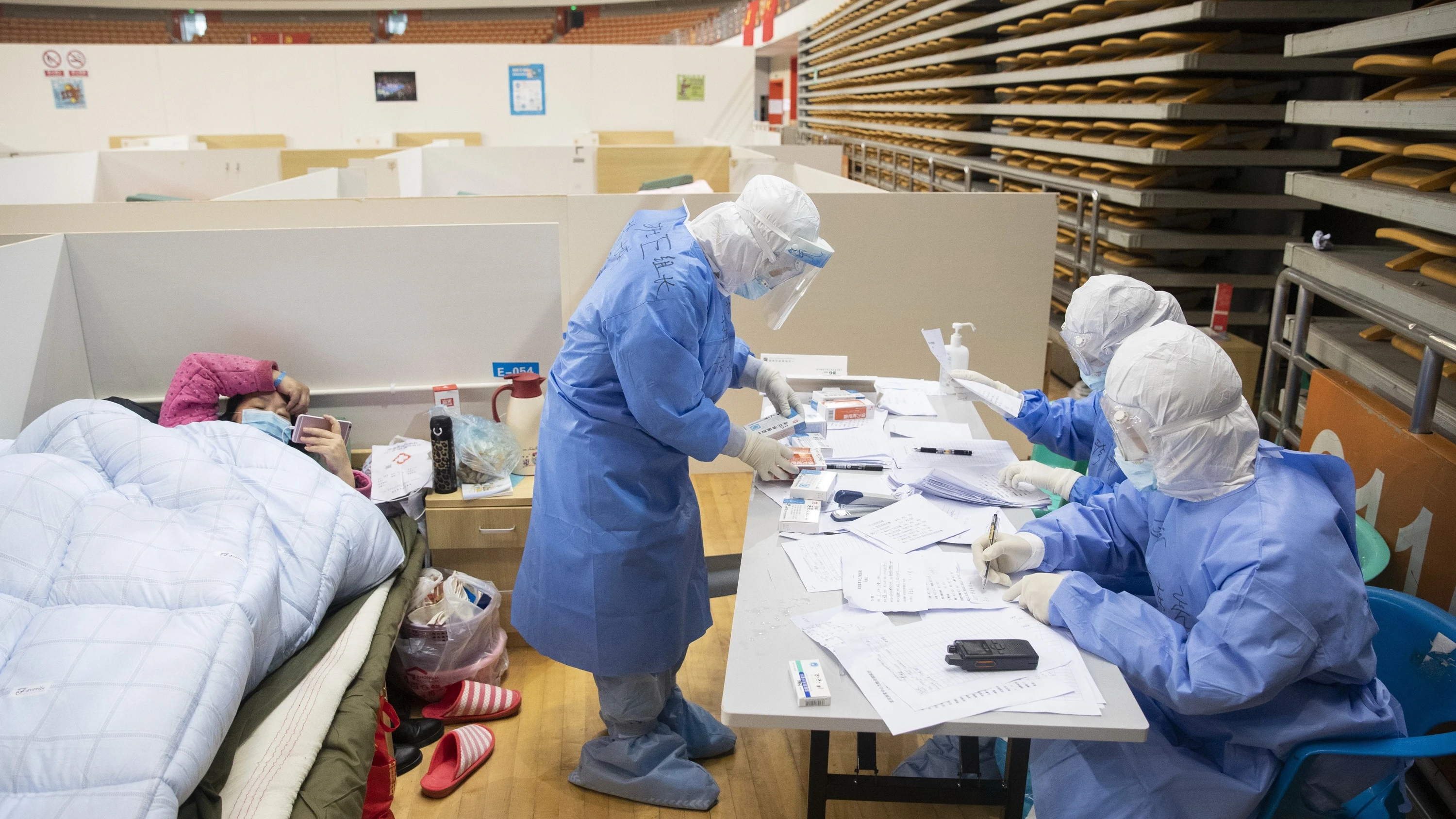 Paciente de coronavirus en China