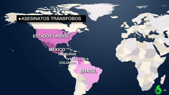 Mapa agresiones tránsfobas Mapa agresiones tránsfobas