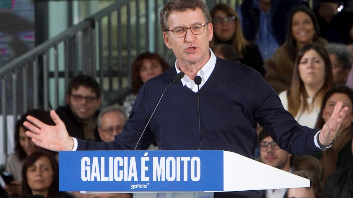 Alberto Núñez Feijóo presenta su candidatura a la Xunta de Galicia