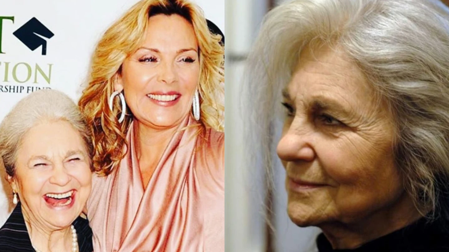 Imagen de Lynn Cohen junto a la actriz, Kim Cattrall. Imagen de Lynn Cohen junto a la actriz, Kim Cattrall.