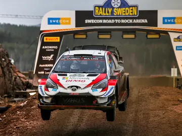 Elfyn Evans logra en Suecia su segunda victoria Elfyn Evans logra en Suecia su segunda victoria