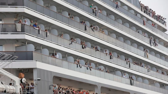 Pasajeros del crucero Westerdam  Pasajeros del crucero Westerdam