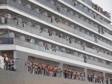 Pasajeros del crucero Westerdam Pasajeros del crucero Westerdam