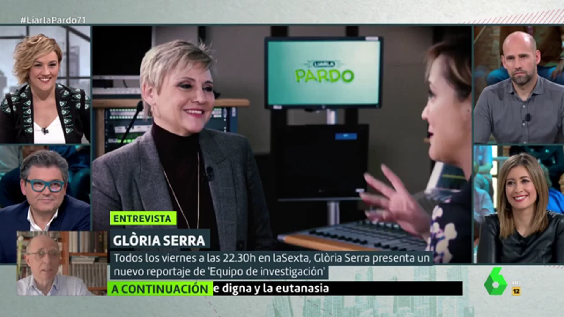 Gloria Serra en Liarla Pardo