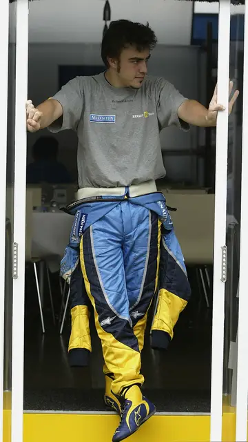 Fernando Alonso, en Renault Fernando Alonso, en Renault