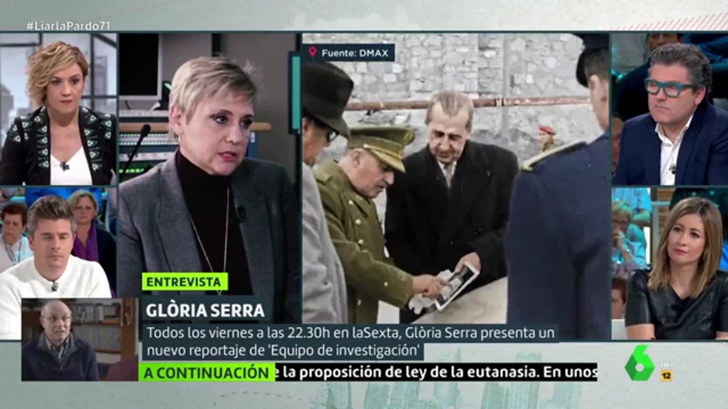 El contundente alegato de Gloria Serra sobre la importancia de la memoria histórica: "Yo tengo un abuelo que no sé dónde está" El contundente alegato de Gloria Serra sobre la importancia de la memoria histórica: "Yo tengo un abuelo que no sé dónde está"