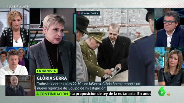 El contundente alegato de Gloria Serra sobre la importancia de la memoria histórica: "Yo tengo un abuelo que no sé dónde está"