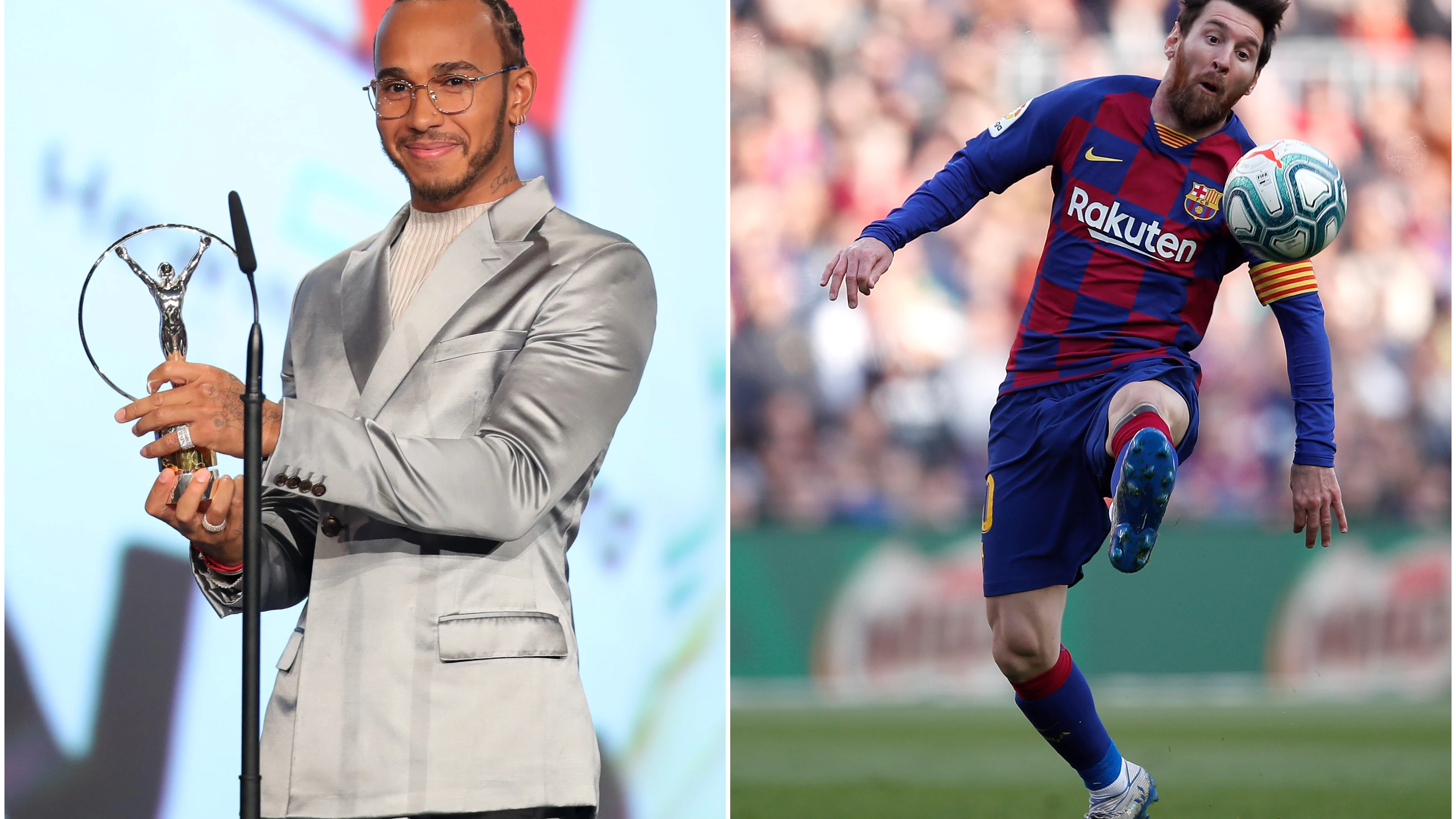 Lewis Hamilton y Leo Messi ganan el Laureus a Mejor Deportista del Años