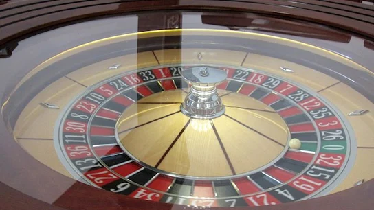 Imagen de archivo de una ruleta Imagen de archivo de una ruleta