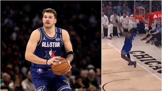Luka Doncic debuta en un All-Star 'alimentando' a LeBron James Luka Doncic debuta en un All-Star 'alimentando' a LeBron James