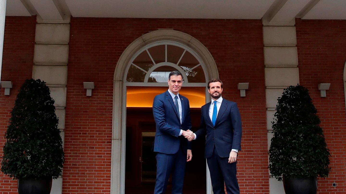 Pedro Sánchez y Pablo Casado Pedro Sánchez y Pablo Casado