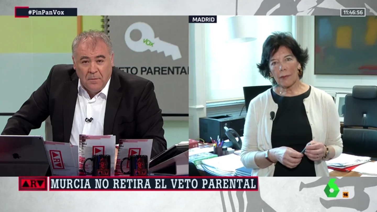 La ministra de Educación y Formación Profesional La ministra de Educación y Formación Profesional