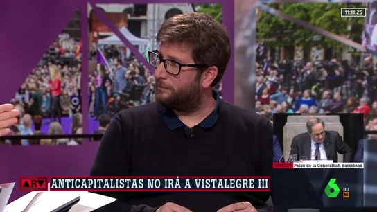 El eurodiputado Miguel Urbán El eurodiputado Miguel Urbán