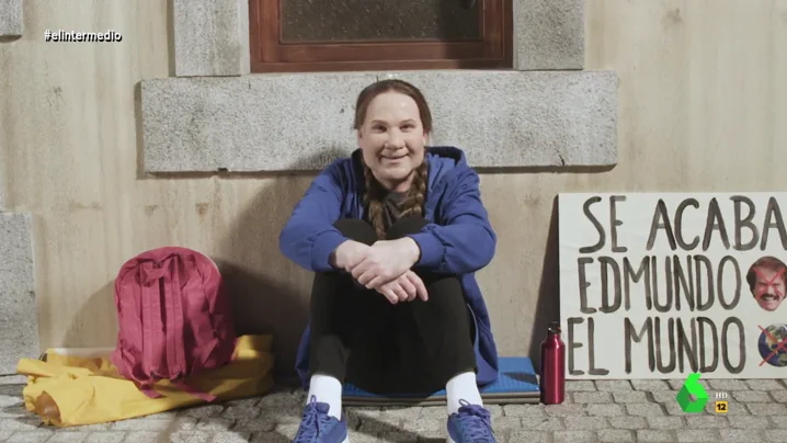 Joaquín Reyes imita a Greta Thunberg: "Luchemos juntos contra el cambio climático, aunque lo más seguro es que nos vayamos a tomar por culo"