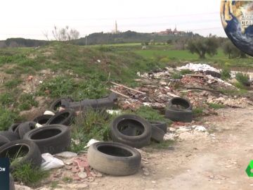 Así es el 'cinturón' marrón de Madrid: la ruta de vertederos ilegales del sur de la comunidad Así es el 'cinturón' marrón de Madrid: la ruta de vertederos ilegales del sur de la comunidad