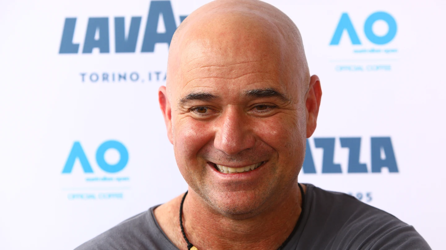 Andre Agassi, durante un acto Andre Agassi, durante un acto