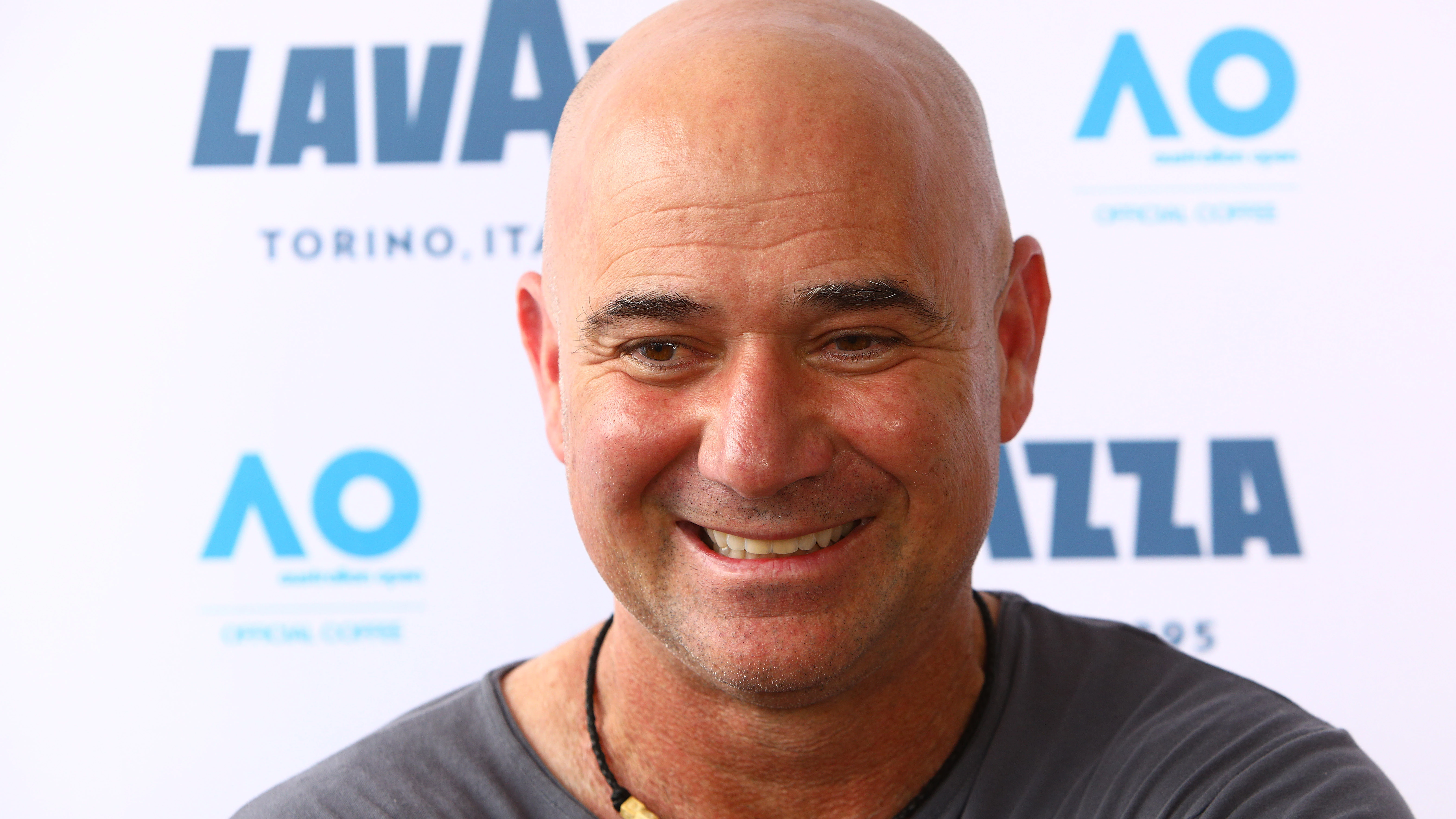 Andre Agassi, durante un acto Andre Agassi, durante un acto