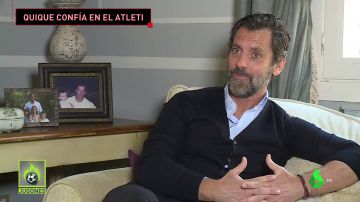 Quique Sánchez Flores: "No entendería la historia del Atlético de Madrid sin Simeone" 