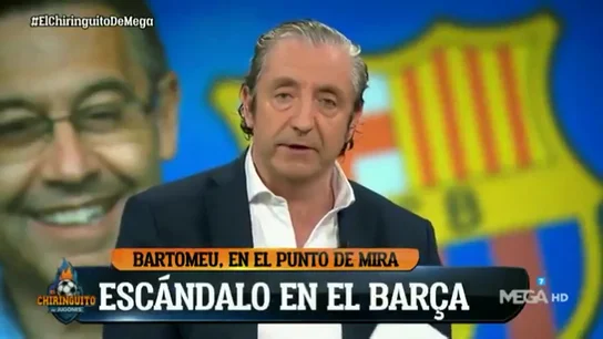 Josep Pedrerol da la solución al último escándalo en el Barcelona en El Chiringuito Josep Pedrerol da la solución al último escándalo en el Barcelona en El Chiringuito