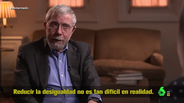 La receta de Paul Krugman, Nobel de Economía, para acabar con la desigualdad: "Mejores condiciones de trabajo y programas sociales sólidos"