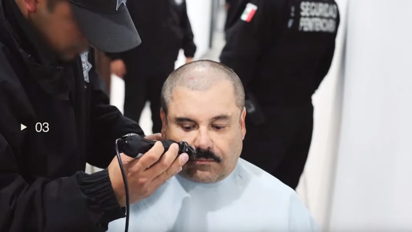 'El Chapo', tras su llegada a prisión 'El Chapo', tras su llegada a prisión