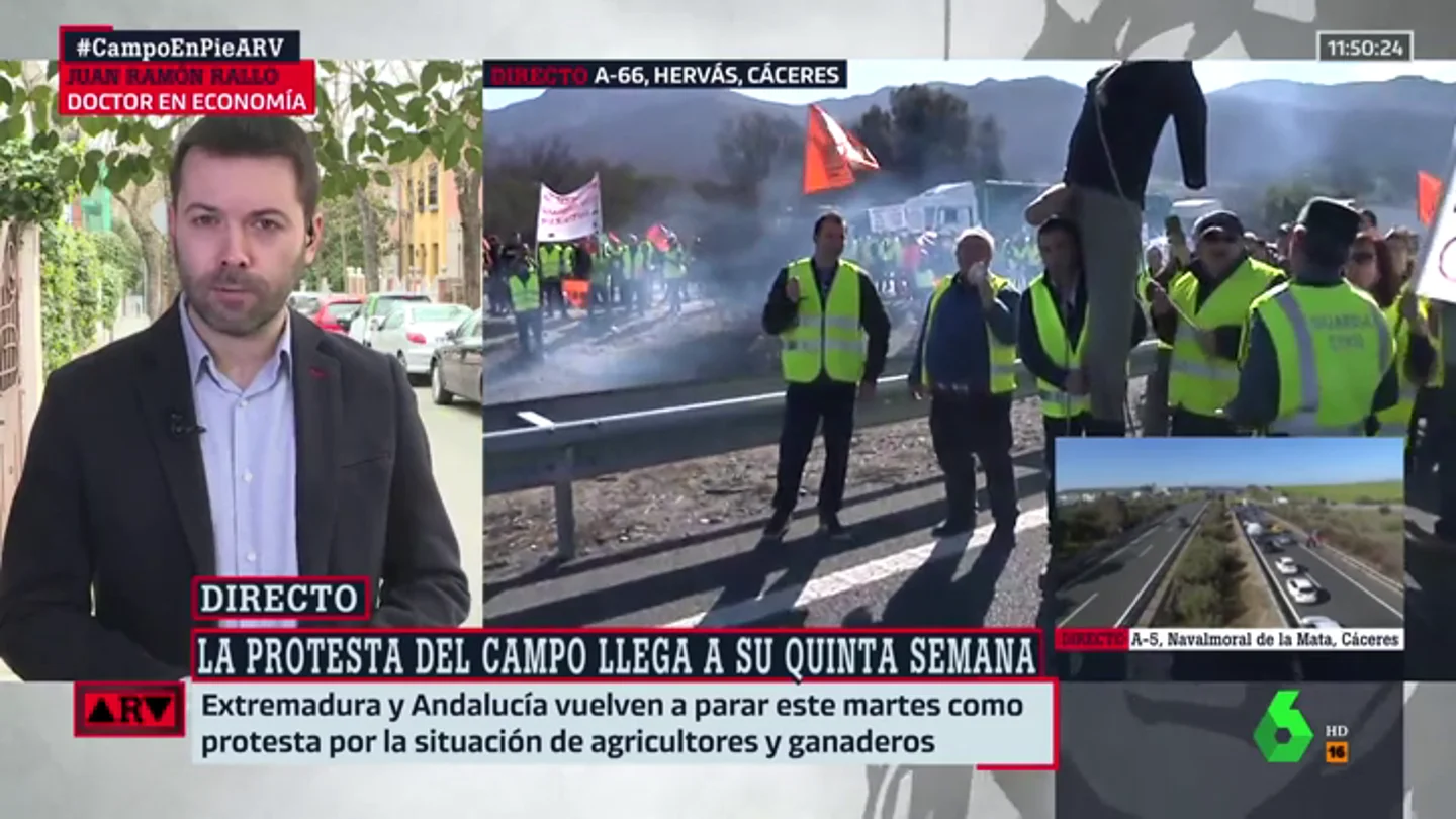 Juan Ramón Rallo, economista: "No hay nadie que se esté forrando a costa de pagar precios muy bajos a los agricultores" Juan Ramón Rallo, economista: "No hay nadie que se esté forrando a costa de pagar precios muy bajos a los agricultores"