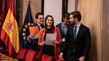 Pablo Casado e Inés Arrimadas negocian cómo presentarse en las elecciones de País Vasco, Galicia y Cataluña