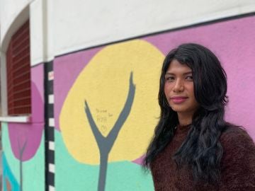 Jeisy, migrante trans que fue usuaria del piso de acogida de Kifkif Jeisy, migrante trans que fue usuaria del piso de acogida de Kifkif