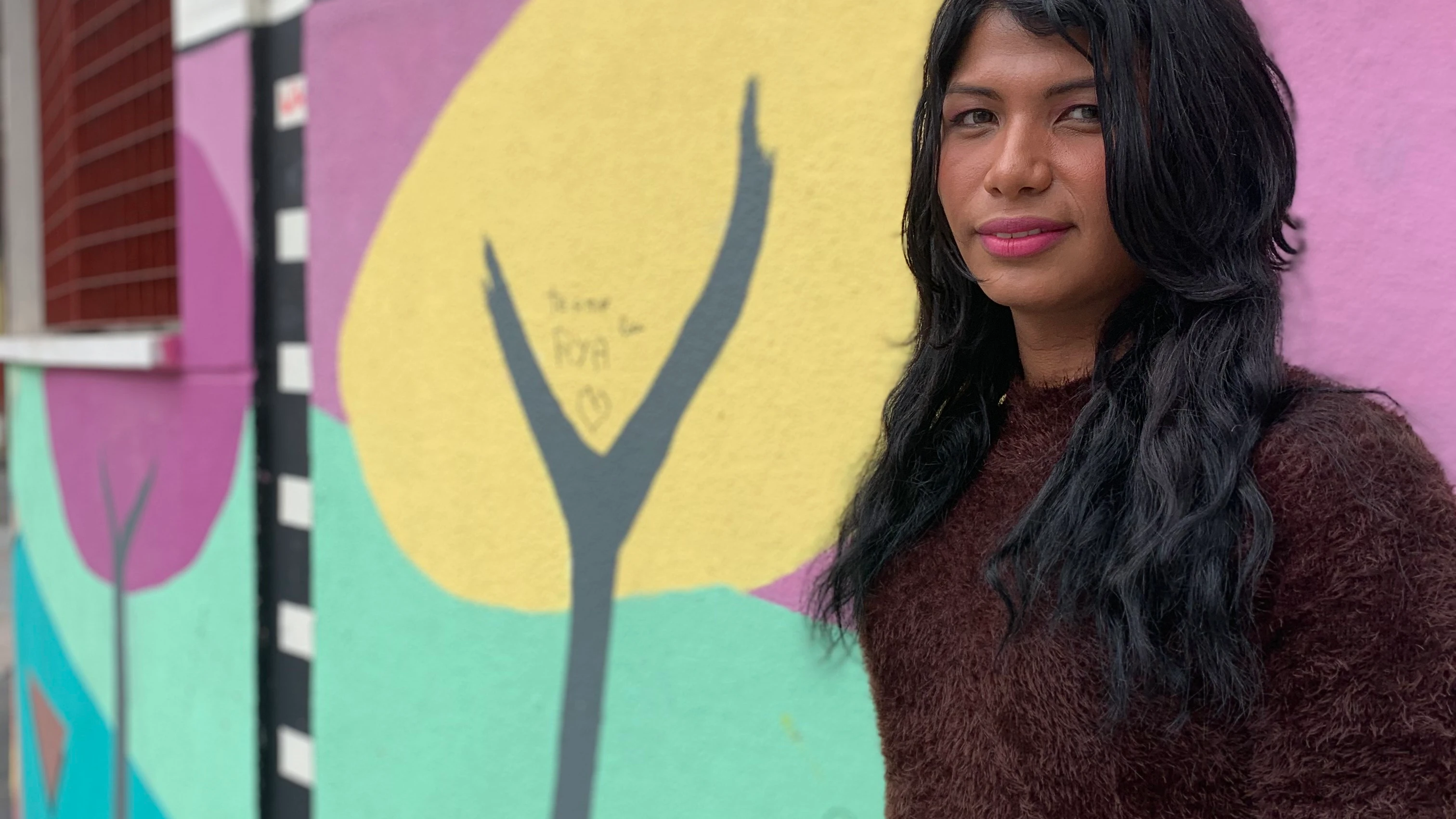 Jeisy, migrante trans que fue usuaria del piso de acogida de Kifkif para solicitantes de asilo LGTBI