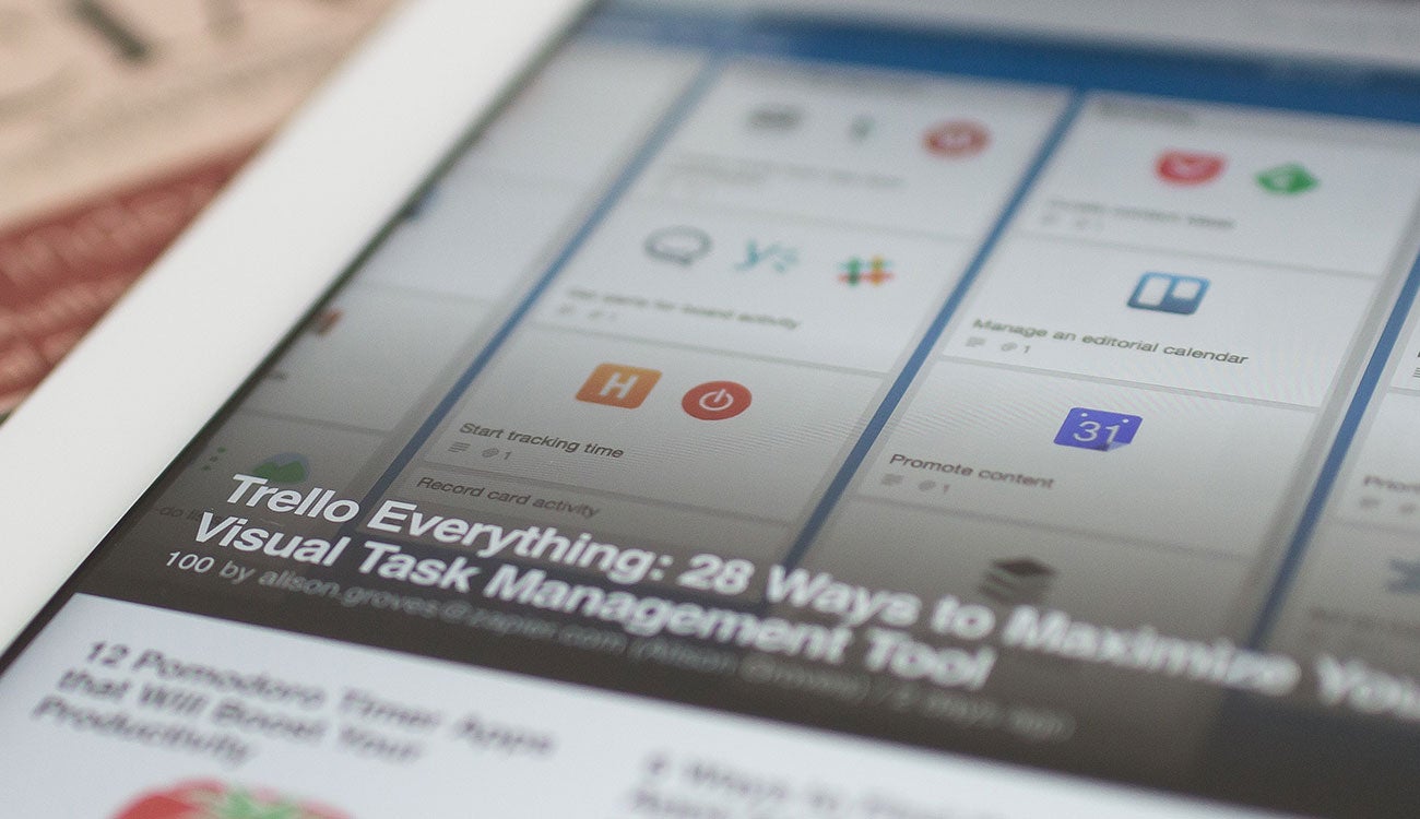 Flipboard en una tableta