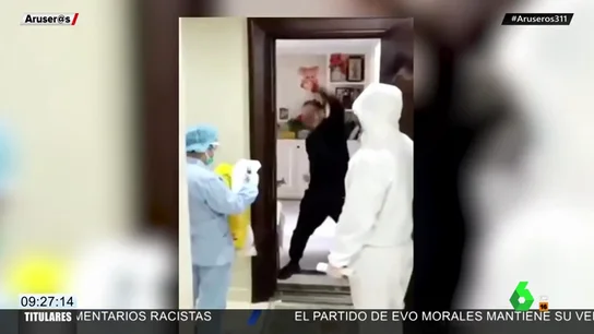 El vídeo que demuestra la felicidad de un hombre al terminar su cuarentena por coronavirus El vídeo que demuestra la felicidad de un hombre al terminar su cuarentena por coronavirus