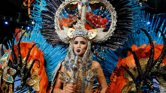 Amanda Perdomo, Reina del Carnaval de Santa Cruz de Tenerife en ediciones anteriores Gala de Elección de la Reina del Carnaval 2020