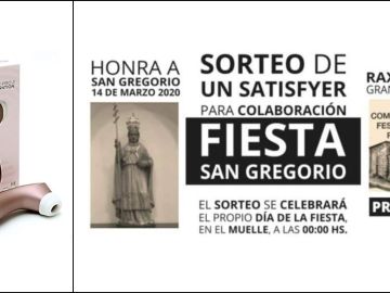 Sorteo de un Satisfyer en las fiestas de Raxó Sorteo de un Satisfyer en las fiestas de Raxó