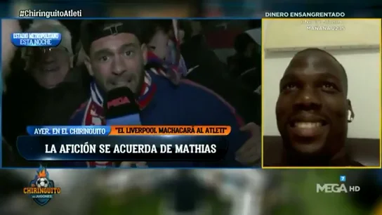 Euforia en la afición del Atleti... con recuerdo a Mathias Pogba: "Como pitoniso, malamente" Euforia en la afición del Atleti... con recuerdo a Mathias Pogba: "Como pitoniso, malamente"
