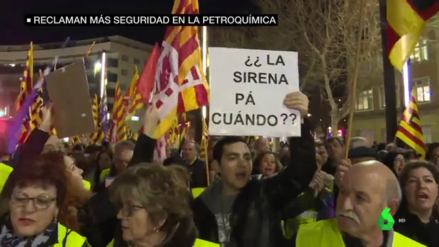 Sindicatos y trabajadores exigen más seguridad en las plantas petroquímicas de Tarragona