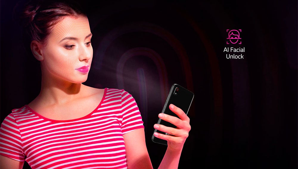 Este LG cuenta con desbloqueo facial