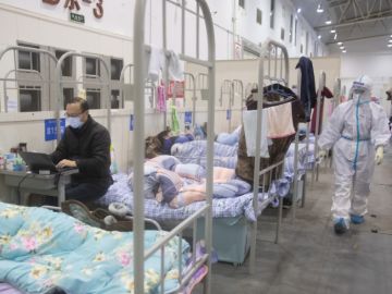 Imagen de archivo de un hospital en China