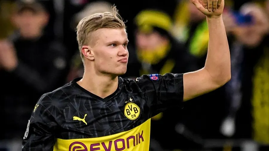 Haaland, la nueva sensación del Borussia Dortmund. 