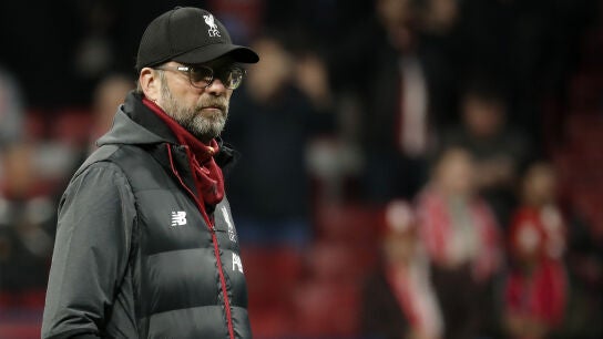 Klopp, durante el partido contra el Atl&eacute;tico de Madrid