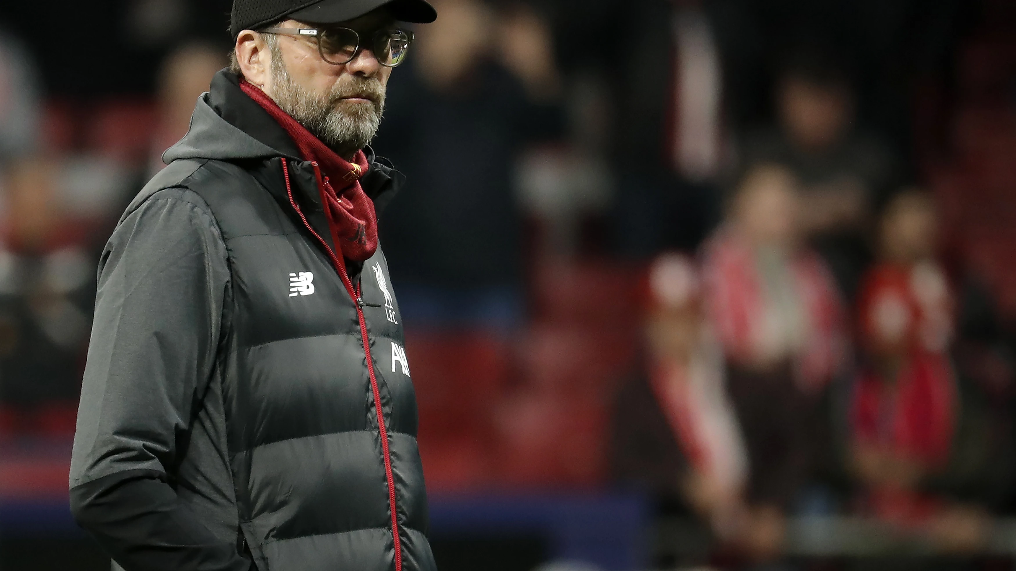 Klopp, durante el partido contra el Atlético de Madrid