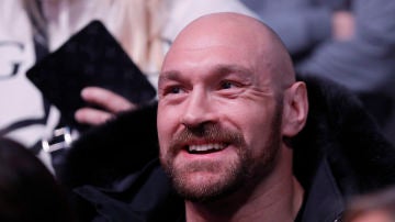 Tyson Fury, durante un acto