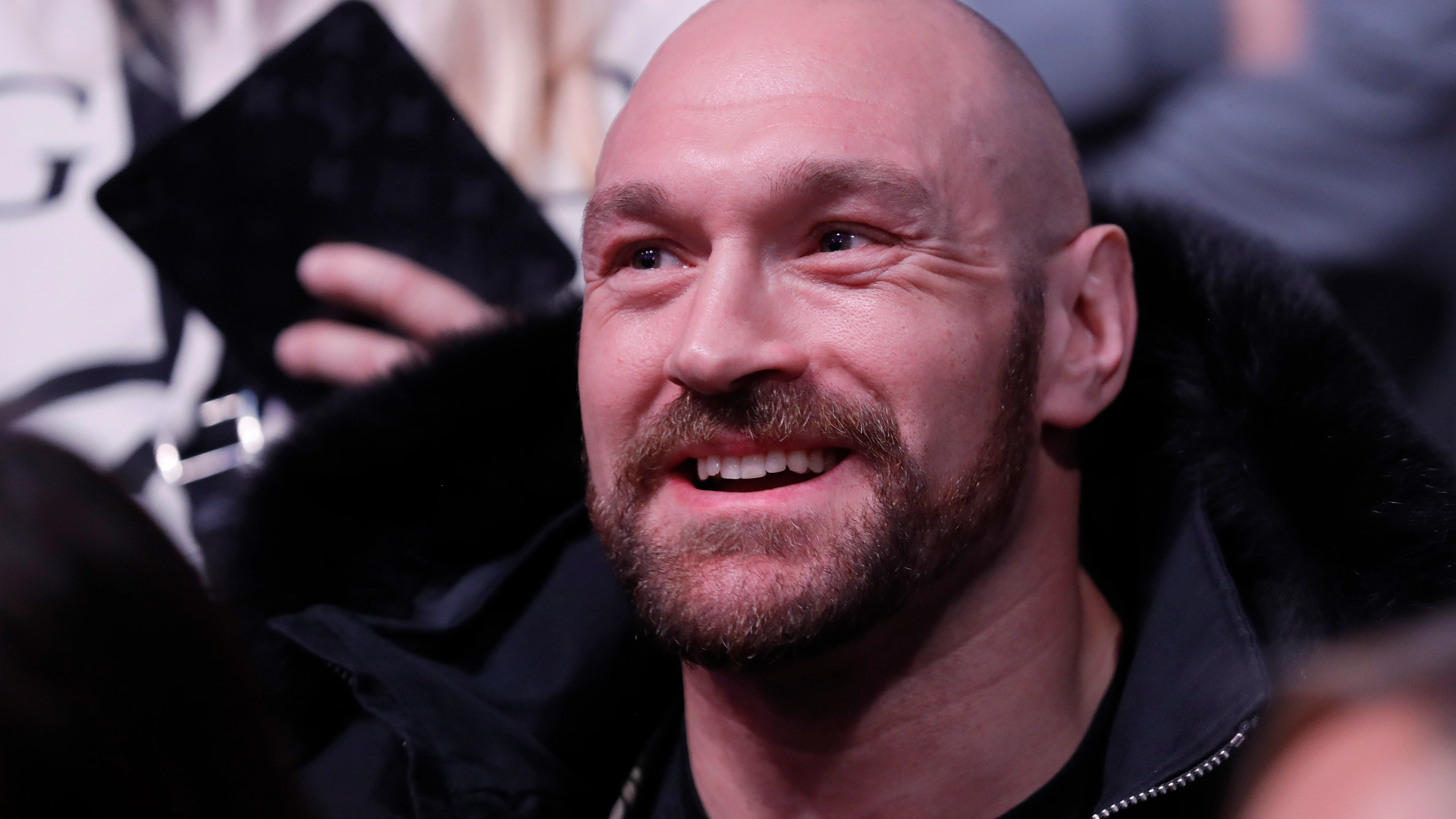 Tyson Fury, durante un acto