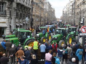 Protesta de los agricultores en Granada Protesta de los agricultores en Granada