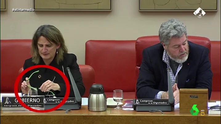 Así es como Teresa Ribera consiguió "aguantar la dignidad" tras sufrir un percance: "No se sabe si se acaba de estampar contra un árbol"