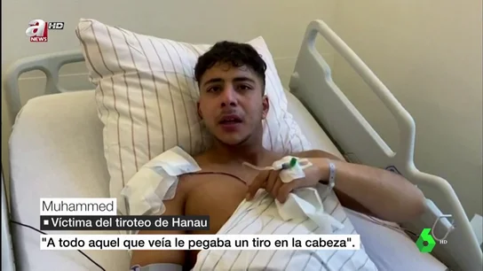 El demoledor relato de un superviviente del tiroteo de Alemania: "El hombre que estaba debajo de mí tenía un agujero en la garganta" El demoledor relato de un superviviente del tiroteo de Alemania: "El hombre que estaba debajo de mí tenía un agujero en la garganta"