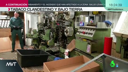 Desmantelan en M&aacute;laga la primera f&aacute;brica ilegal de tabaco subterr&aacute;nea de Europa